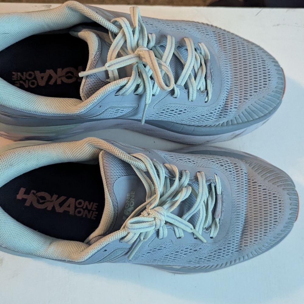 Hoka One One Gray Athletic Shoes